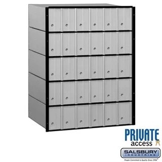 Standard CBU — 12 Tenant Doors, 2 Parcel Lockers